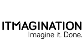 Logotyp klienta ITMAGINATION (referencja / marka korzystająca z Livespace).