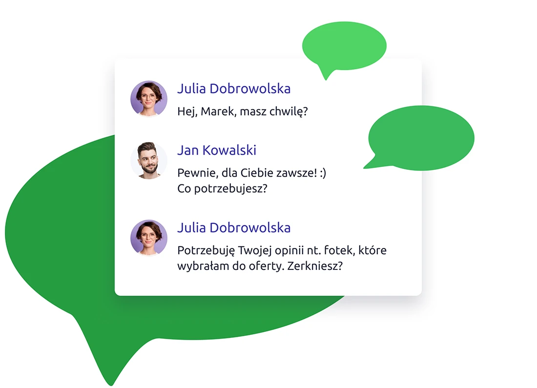 Współpracuj w przestrzeniach