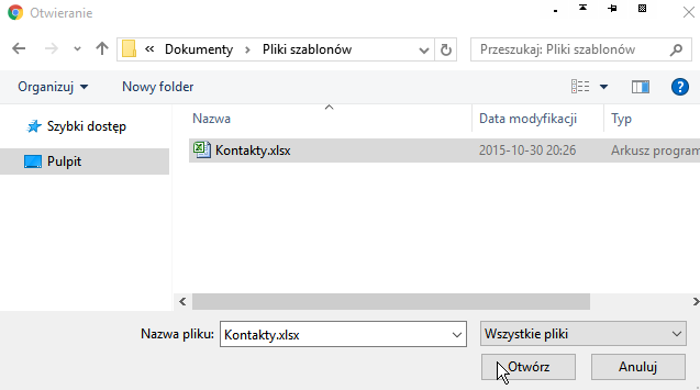 Otwórz w LiveSpace CRM