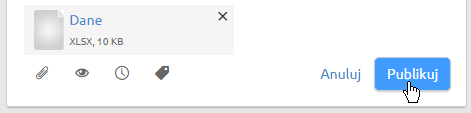 Publikuj plik w LiveSpace CRM