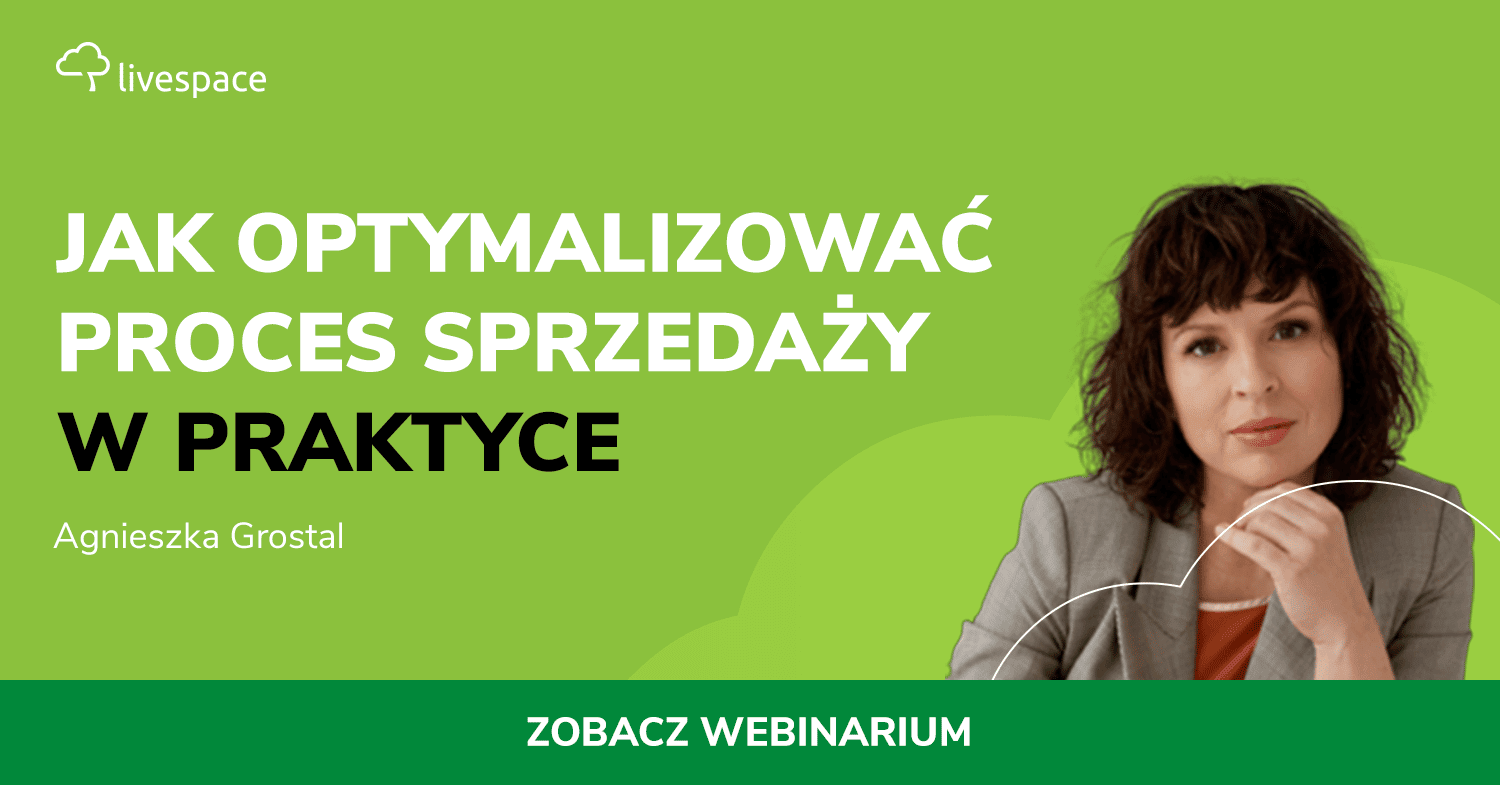 Webinarium: Jak optymalizować proces sprzedaży w praktyce