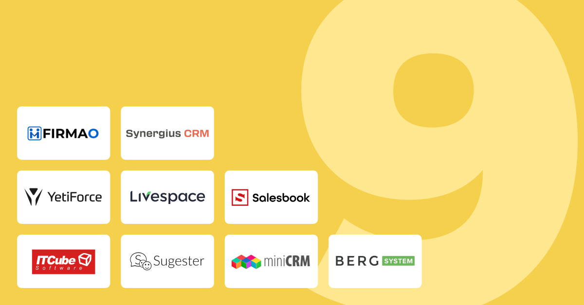 polski CRM; porównanie 9 systemów CRM na polskim rynku