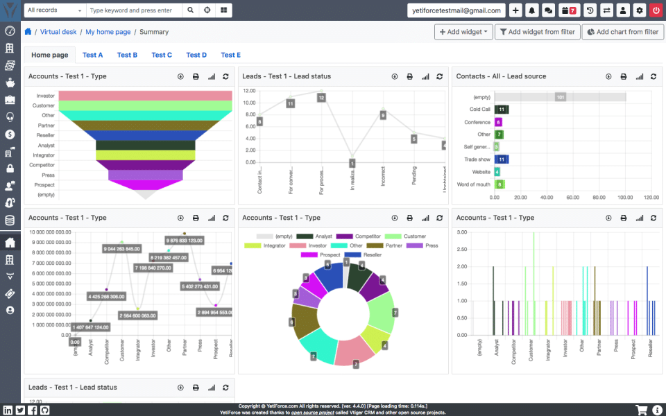 YetiForce to polski system CRM stworzony w modelu open-source